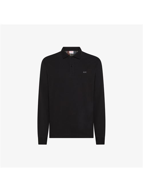 polo contrast fabric elbow SUN 68 | A4510811